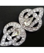 Hook And Eye, Rhinestone Clasp, Rhinestone Cl... - $80.00