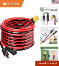 20FT XT60 Extension Cable - Heavy-Duty 10AWG Solar Connector for Power S... - $1,008.82 MXN