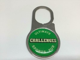 Vintage Promo Keyring ULTIMATE CHALLENGES Keychain SPORTS PUB Ancien Por... - $11.70