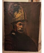 REMBRANDT VAN RIJN&#39;S &quot;THE MAN IN THE GOLDEN HELMET&quot; OIL ON CANVAS PAINTING - $6,427.96 MXN