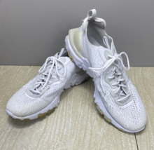 Nike React Vision White  Mens Sz 12 Shoes CD4373-101  D/MX/X - £33.01 GBP