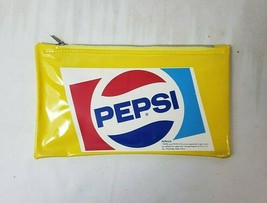 Vintage NOS 1984 Pepsi Cola Pencil Case Vinyl Zipper Pencil Pouch Bag - $21.03