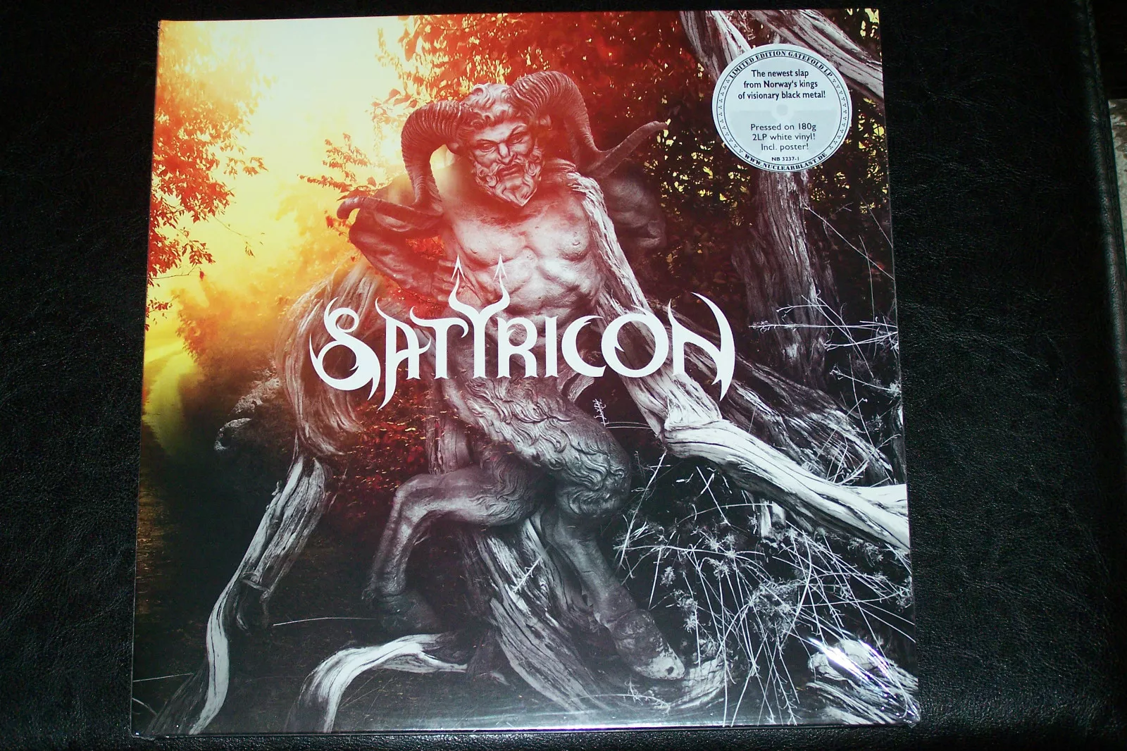 SATYRICON 2LP WHITE VINYL 100 COPIES NEW FACTORY SEALED - $76.23