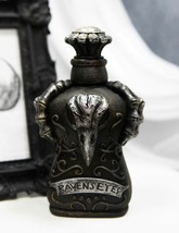 Occult Witchcraft Mad Doctor Skeleton Claws Poe Ravens Eyes Skull Potion Bottle - £17.39 GBP