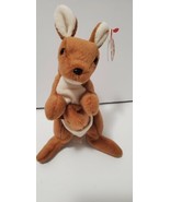 TY Beanie Baby Rare Retired 1st Original Mint Condition 1996 &quot;Pouch&quot; Kan... - $12.98 CAD