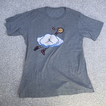 Nike Air Jordan Jumpman T Shirt Grey Shirt Jumpman In The Clouds Graphic Print - $14.99