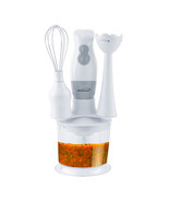 Brentwood HB-38W 2 Speed Hand Blender with Balloon Whisk in White - $73.78 CAD