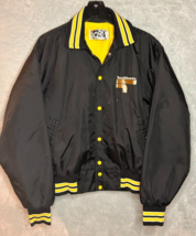 Vintage West Wind Yellow Long Sleeve Snap Button Jacket Men Sz L USA Made - £31.51 GBP