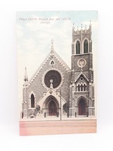 Chicago IL Grace Church Wabash Ave &amp; 14th c1910 Franklin Postcard Co. Unposted - £7.39 GBP