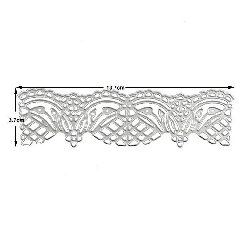 Lace border Metal Cutting Die/carbon steel template Stencil/ for DIY  - $4.89