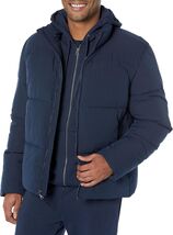 Amazon Essentials Men&#39;s Mock Neck Heavyweight Puffer Coat Size XXL Big Navy - €23,81 EUR