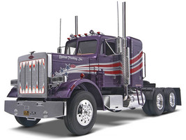 Level 4 Model Kit Peterbilt 359 Conventional Truck Tractor wout Trailer Historic - £48.72 GBP