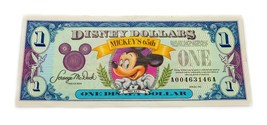 Séries De 1993 Un Disney Dollar de Mickey 65th En Autographe État - $795.71 MXN