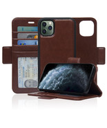 Navor  Detachable Magnetic Wallet Case for iPhone 11 Pro Max 6.5' Dark Brown - £15.33 GBP