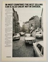 1972 Print Ad The &#39;72 Volvo Car Well Built in Sweden - $12.86
