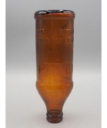 Vintage Certo Upside Down Soda Bottle Brown Amber - £30.03 GBP