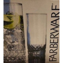 Farberware Hiballs 16 oz Glasses Used Set of 10 - £19.78 GBP