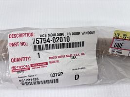 75754-02010 2019-2024 Toyota Corolla Front Left Door Window Frame Moldin... - €51,66 EUR