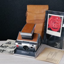 Vintage Polaroid SX-70 Folding Land Camera With Case + Instructions *UNT... - £101.16 GBP