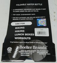 Collegiate Licensed Syracuse University Reusable Foldable Water Bottle image 4