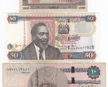 Egypt, Japan, Kenya, Set of 3 Notes , All Different World Banknotes - $16.15