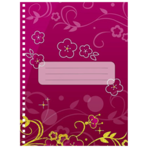 notebook for school Spiral binding and square corners 80 college ruled p... - £19.96 GBP