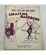 Happy Days Are Here Again Chasing Rainbows Film 1929 Sheet Music - $3.59