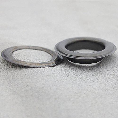 Bluemoona 50 Sets - Grommet Eyelets 1" 25mm With Washer Canvas Self Backing For