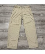 Duluth Dry On The Fly Nylon Pants Sz M X 30 Mens Khaki Outdoor 71712 - $33.94 CAD