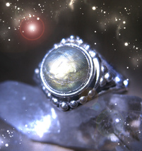 HAUNTED RING MERLIN'S HIGHEST TOUCH OF LUCK HIGHEST LIGHT COLLECTION MAGICK  image 2
