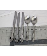 Oneida Cantata Stainless Deluxe Spoon Knife Lot - £23.71 GBP