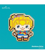 New Hallmark 40th Year Anniversary Pixel Rainbow Brite 1.5&#39;&#39; Enamel Pin - $26.96