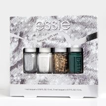 essie Nail Polish, 8-Free Vegan, 4 Piece Holiday Nail Polish Set, 1 Kit - $9.89