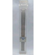 11-14mm  Speidel Silver Stainless Steel Twist-O-Flex Ladies Watch Band 2... - $19.79
