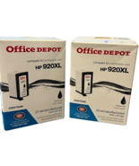 2 packs - Office Depot compatible w/ HP 920XL Black Ink Cartridge, new o... - $9.63