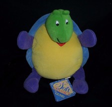 12&quot; Vintage Gund Soft Classics Yellow Red Turtle Stuffed Animal Plush Toy W/ Tag - £28.24 GBP