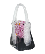 Murano Art Glass Large Purse Vase /Sculpture, 14&quot; - $194.88 CAD