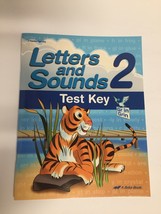 A Beka Letters and Sounds 2 Teacher Test Key 1996 NOS - $3.75