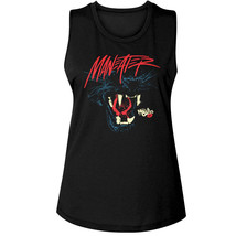 Hall &amp; Oates Maneater Panther Women&#39;s Tank H2O Pop Music Single Album Cover - £22.75 GBP+