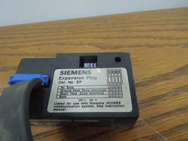 Siemens EP &amp; EPC08 Expansion Plug 8&quot; Used - $300.00