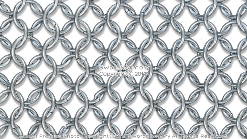 Medieval Chainmail Hood Coif Butted Mild Steel for LARP Renaissance Reenactment Item image 3