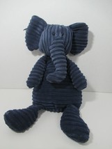 JELLYCAT plush Cordy roy blue elephant ribbed Medium - £11.96 GBP