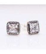 Geometric Square Diamond Design Exquisite Earrings - €41,54 EUR