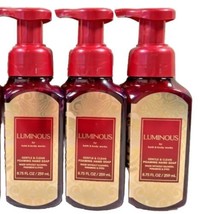 Bath &amp; Body Works LUMINOUS Gentle &amp; Clean Foaming Hand Soap~pack Of 3 - £22.06 GBP