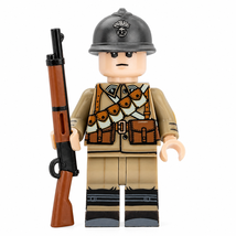 WWII French Dragoon Regiment Soldier 1pc Minifigure - $3.99