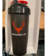 Perfect Shaker (Bucked Up) Black 600 ML Plastic Shaker Bottle *Pre-Owned... - $9.99