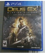 Deus Ex Mankind Divided DAY ONE Edition (PS4) 100% Authentic - £7.04 GBP