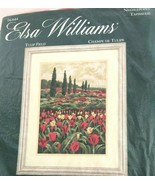 JCA Elsa Williams Tulip Field Needlepoint Tapestry Kit 10&quot;x14&quot; 06444 Pat... - £54.90 GBP