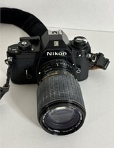 Nikon EM SLR Camera with a F-35 135mm Lens attached - £47.34 GBP