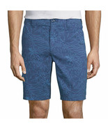 St. John&#39;s Bay Men&#39;s Comfort Stretch Chino Shorts Size 44 Stockholm Flor... - $40.75 CAD